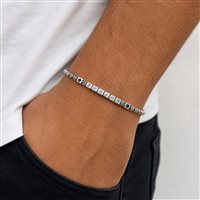 Armband Zancan Herr in Gold Zaffiro 0.04 Ct EB029B - EB029B